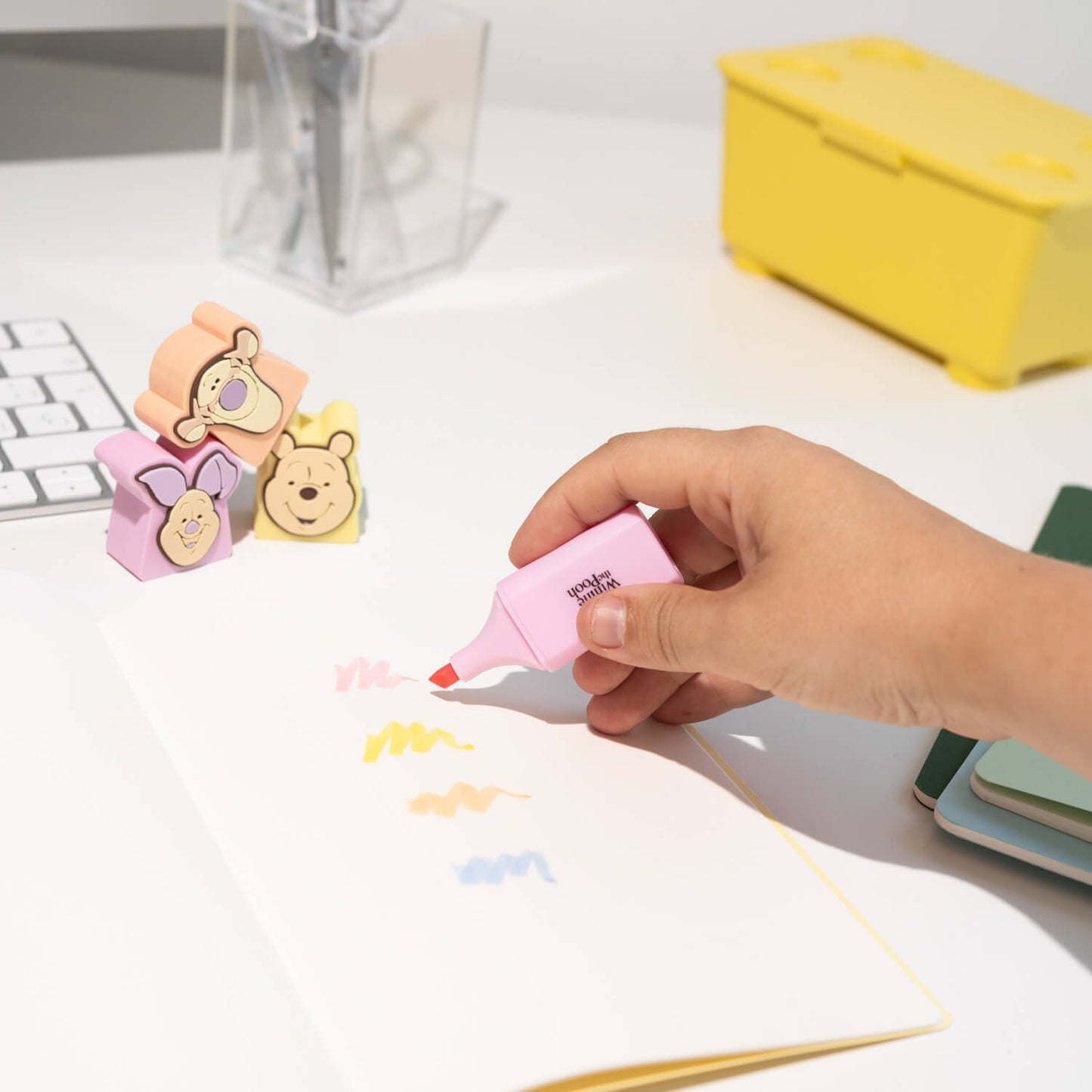 Set De Subrayadores Winnie The Pooh Disney