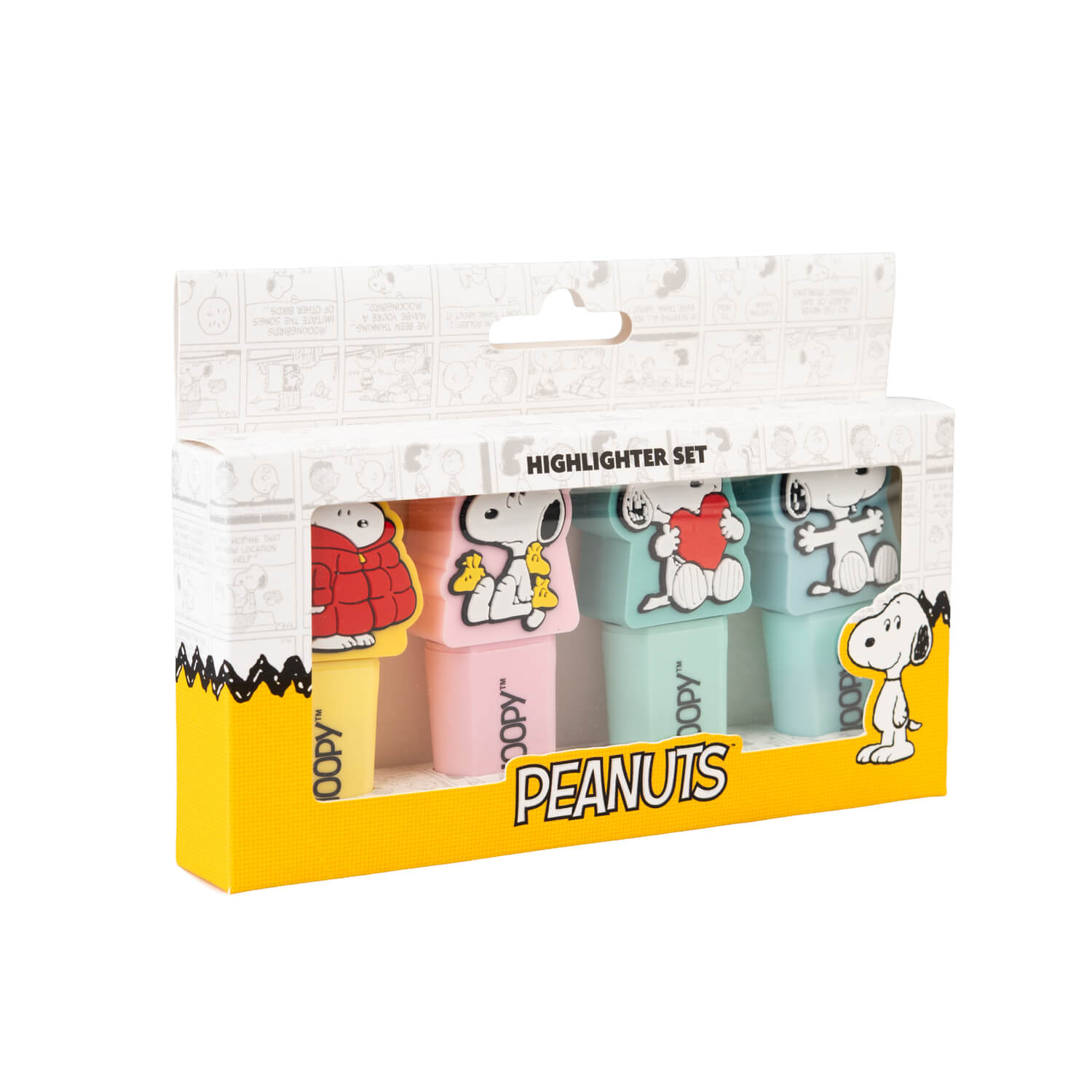 Set De Subrayadores Snoopy