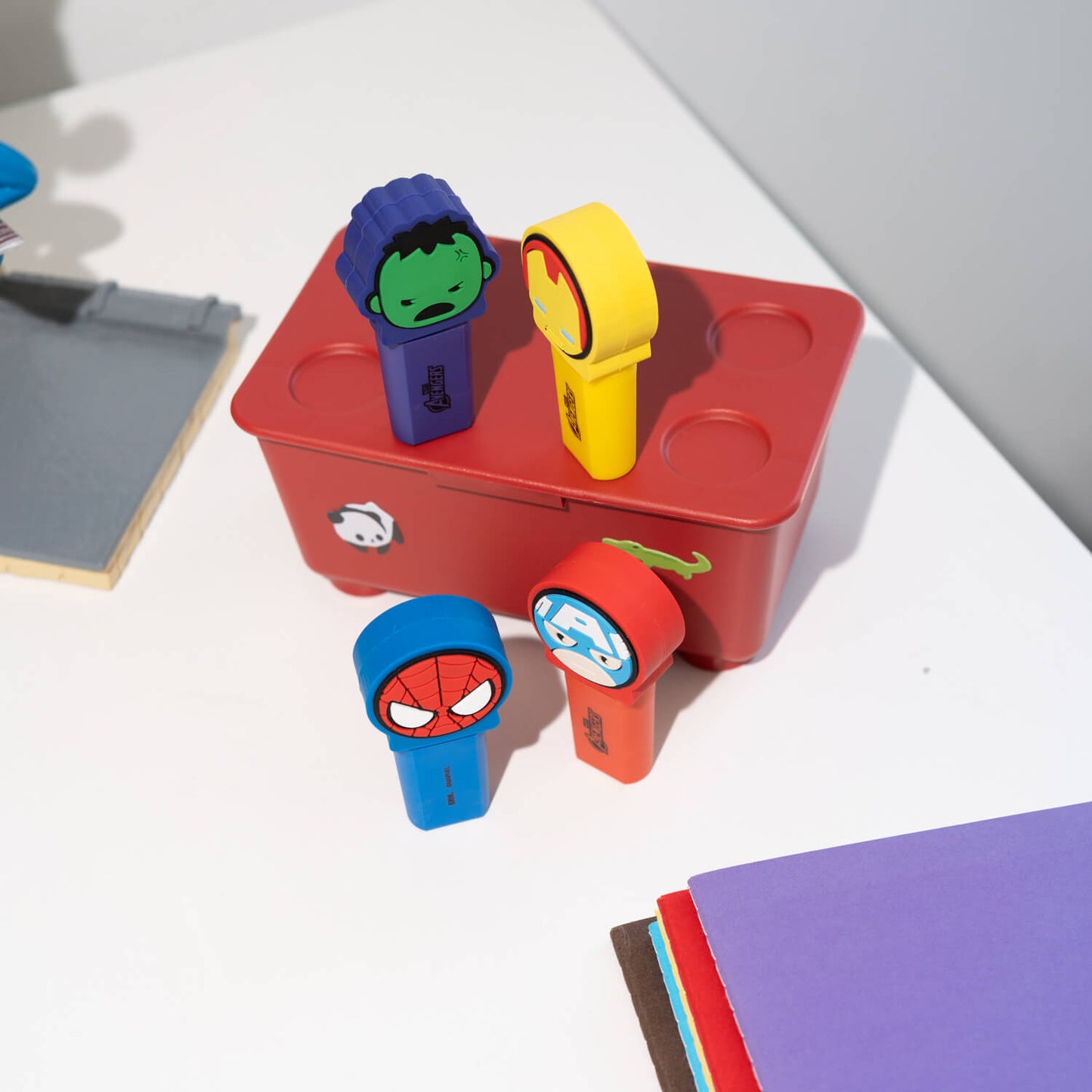 Set De Subrayadores Los Vengadores Marvel