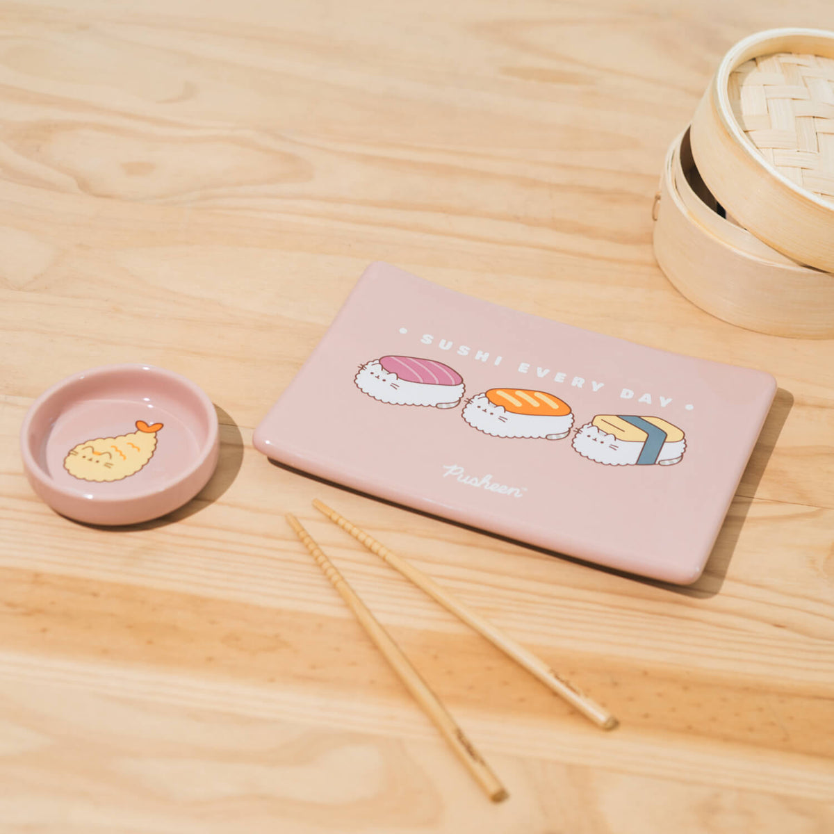 Set De Sushi Pusheen Sushi Roll