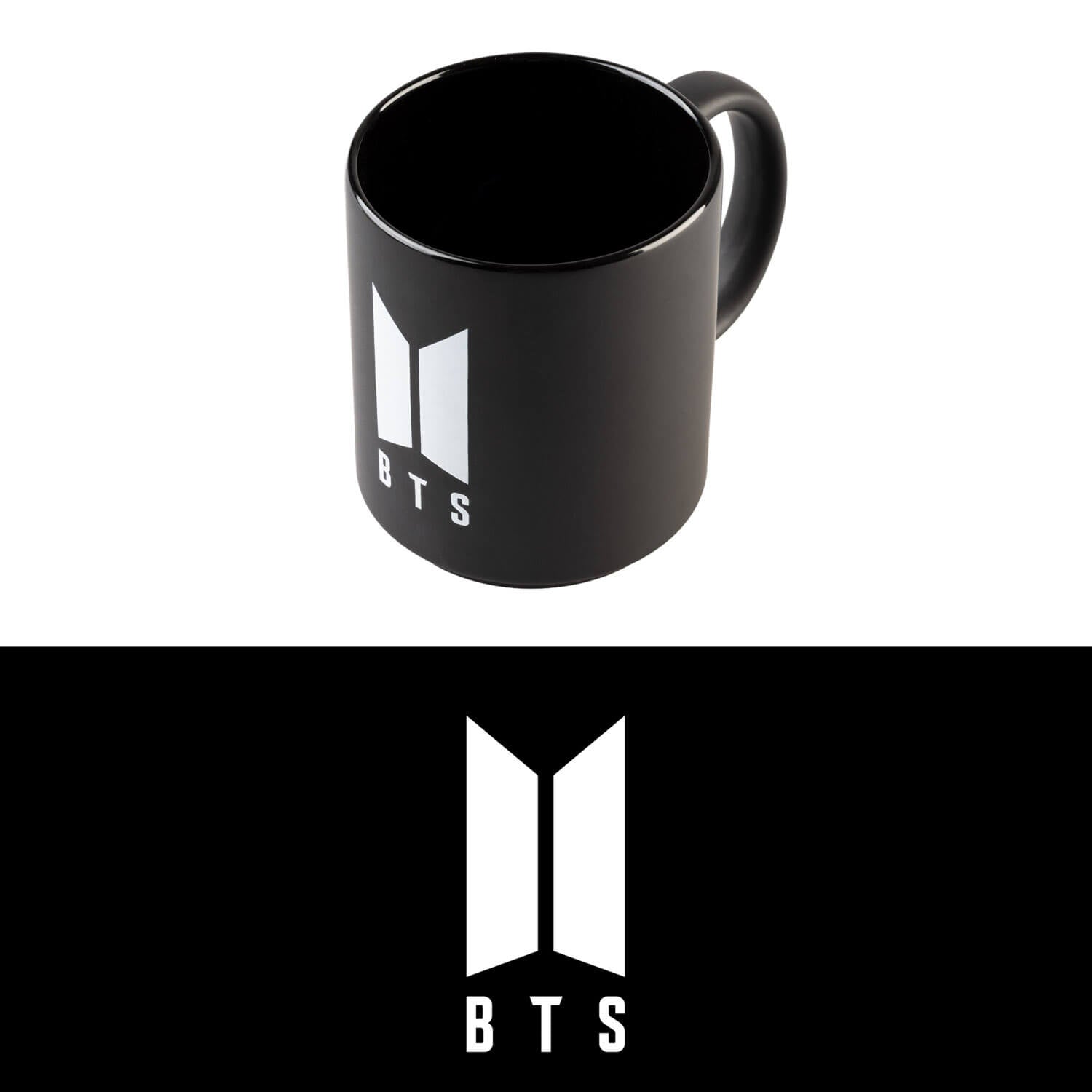 Taza BTS Logo