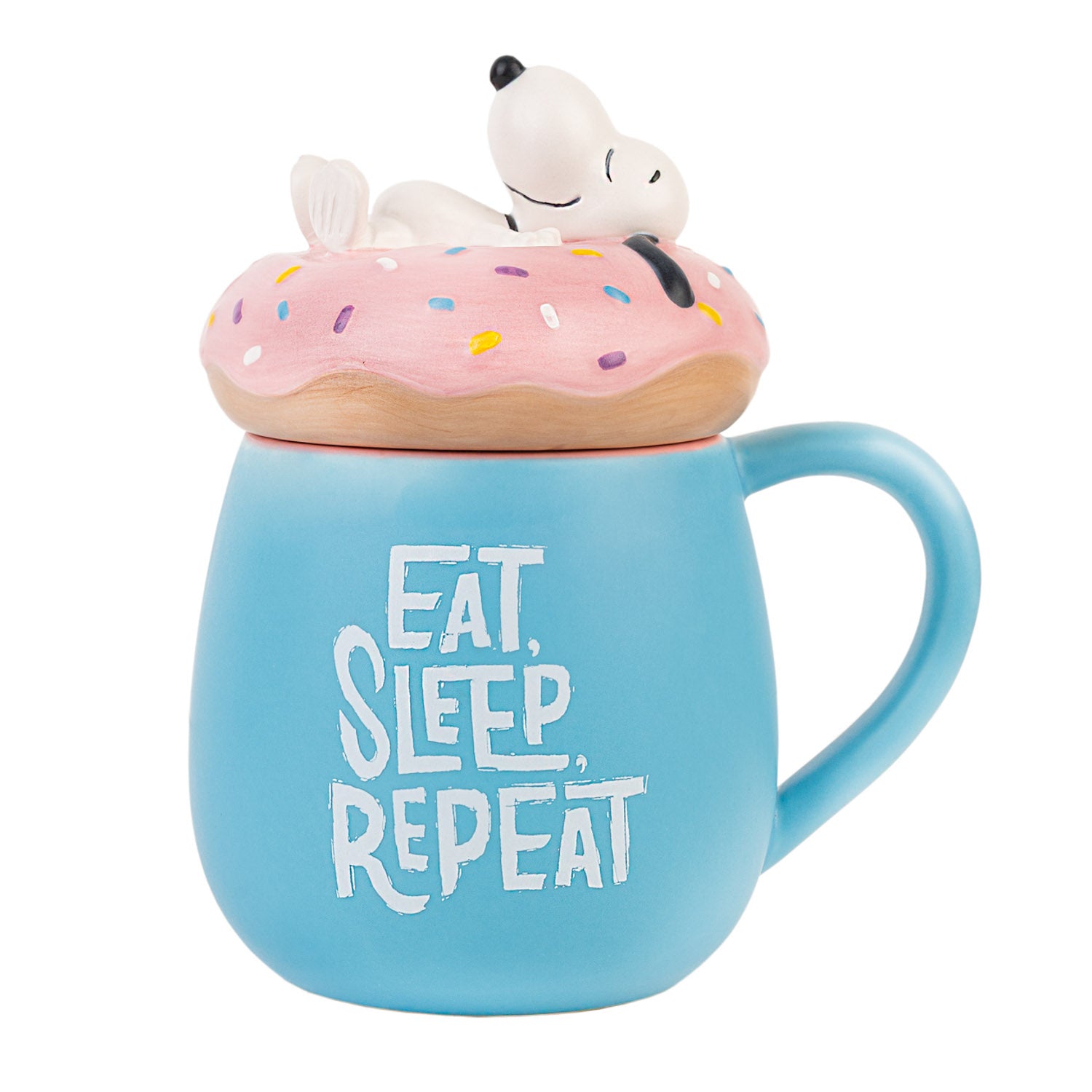 Taza 3D Snoopy Eat Sleep Repeat