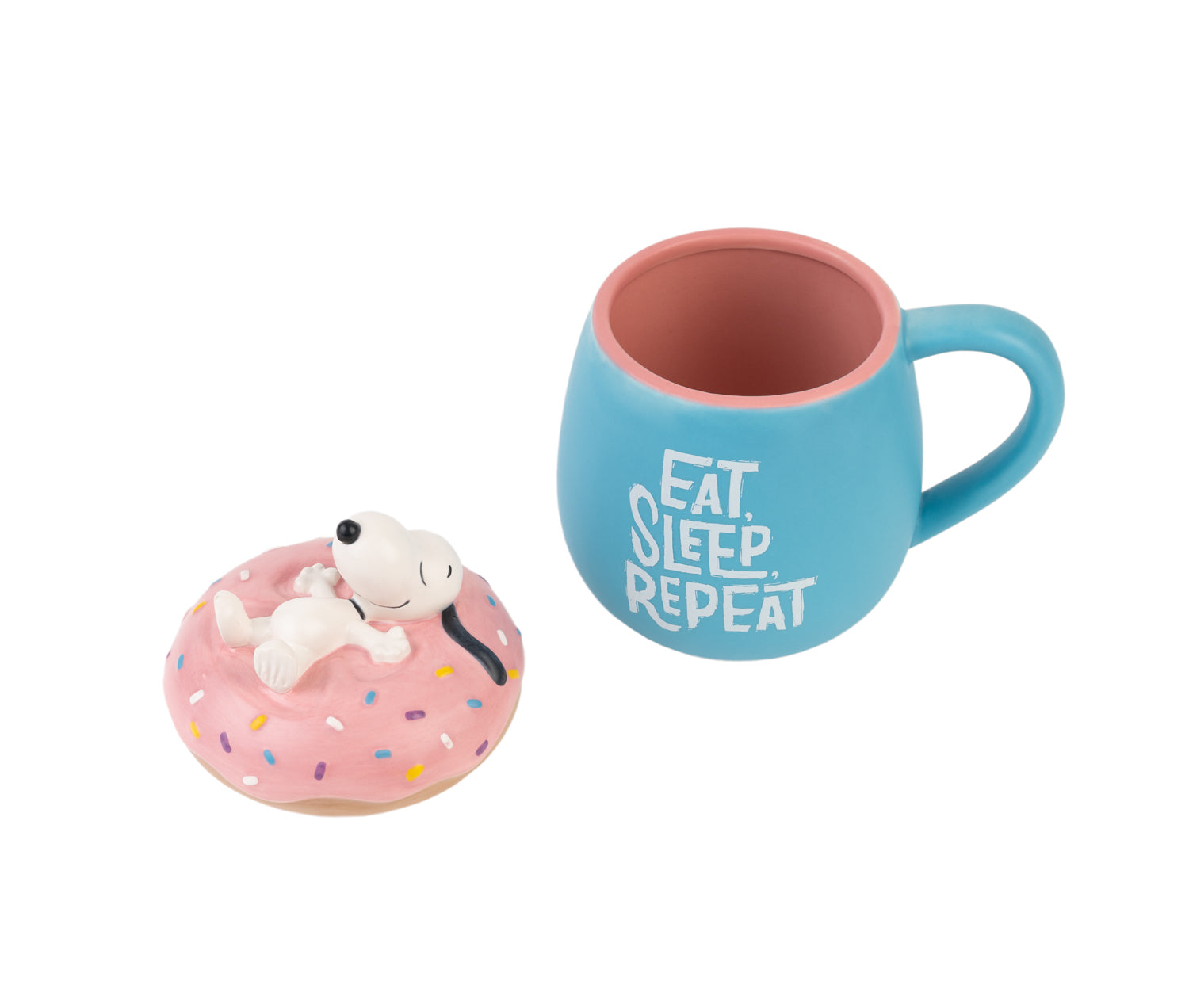 Taza 3D Snoopy Eat Sleep Repeat