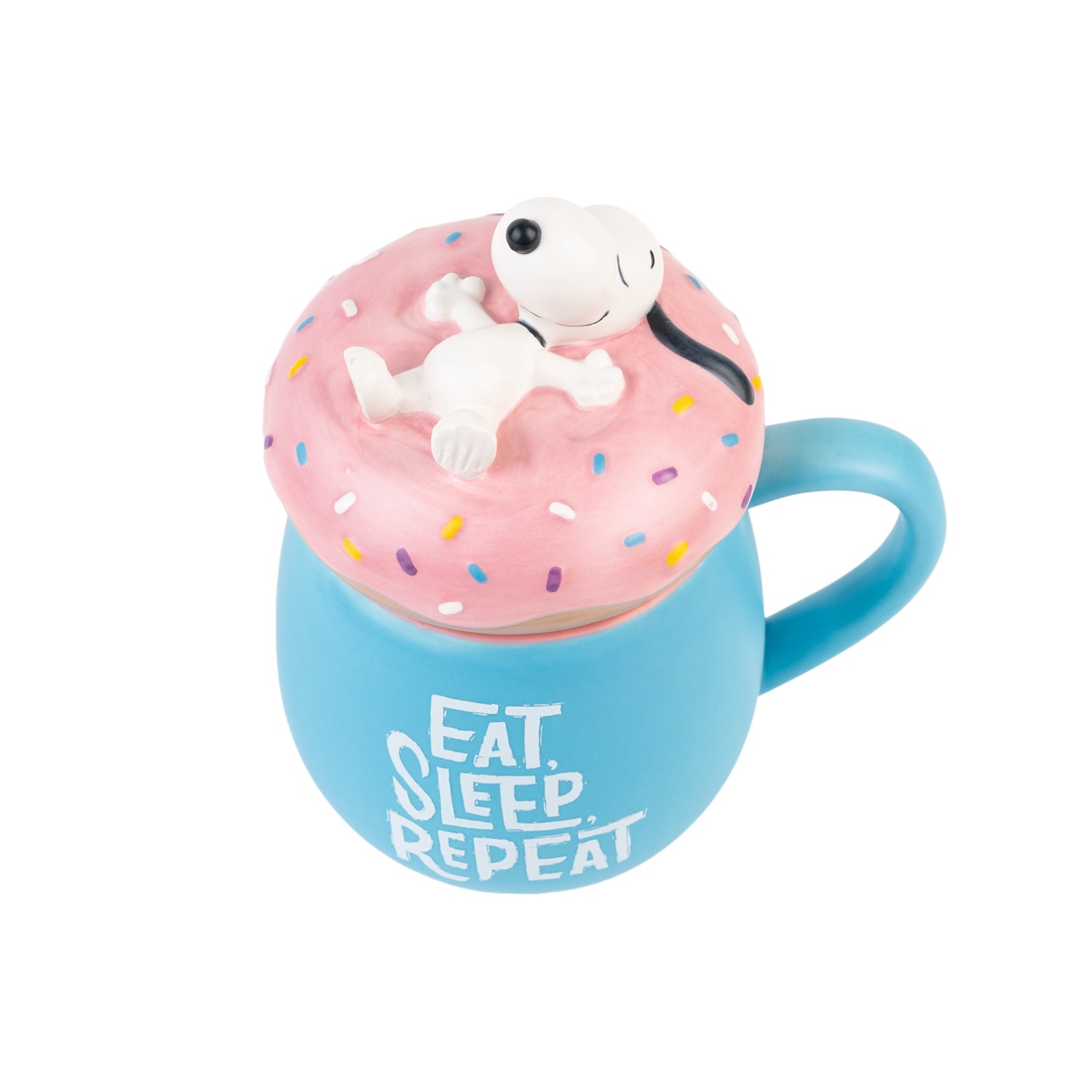 Taza 3D Snoopy Eat Sleep Repeat