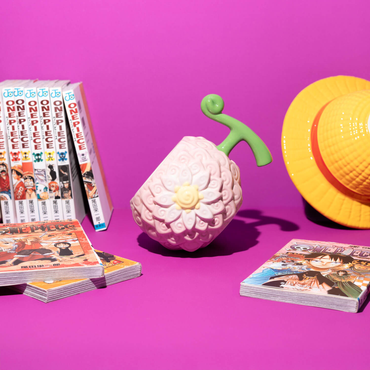 Taza 3D One Piece Fruta Hana Hana