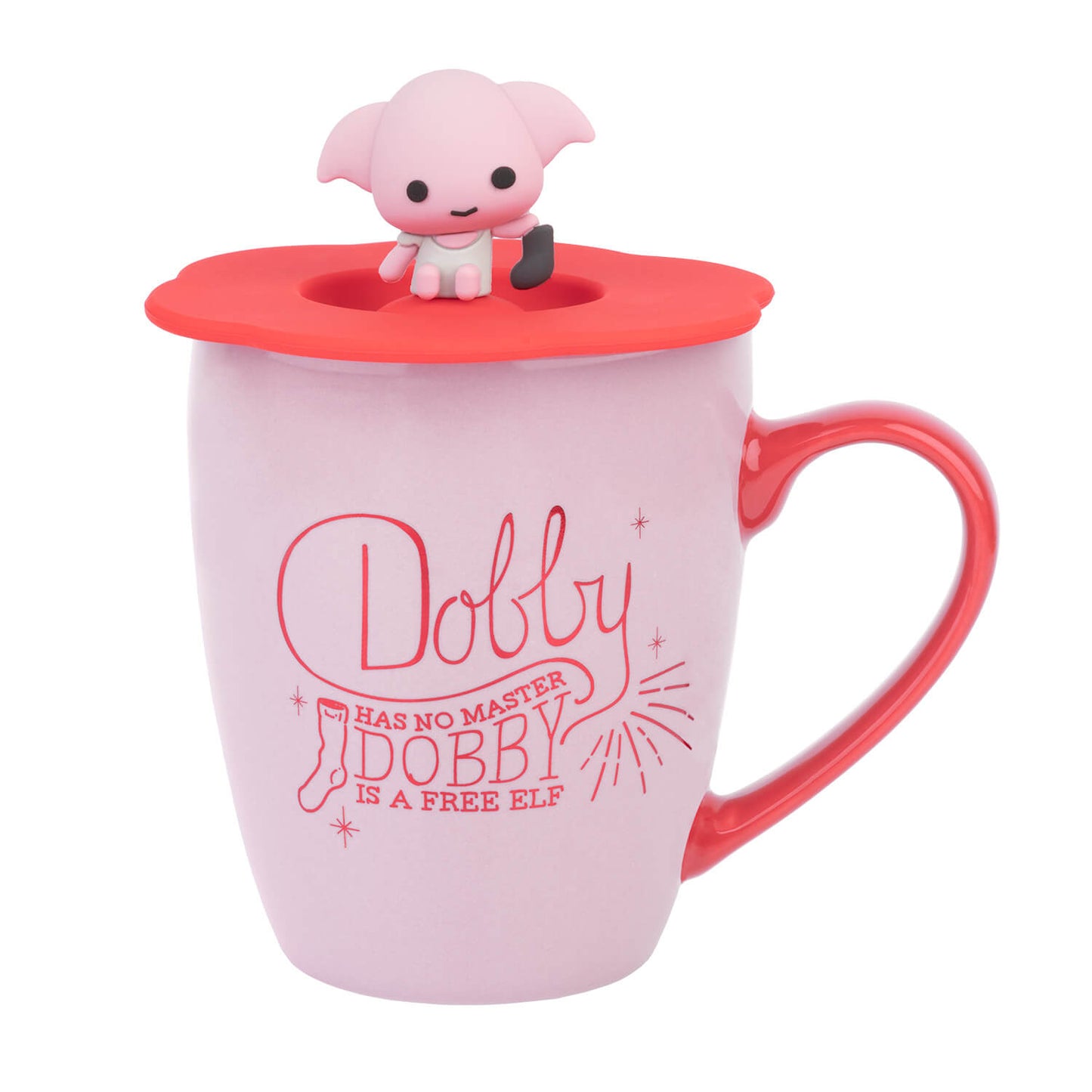 Taza Harry Potter Dobby Con Tapa
