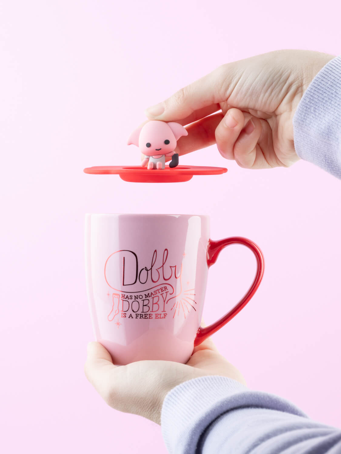 Taza Harry Potter Dobby Con Tapa