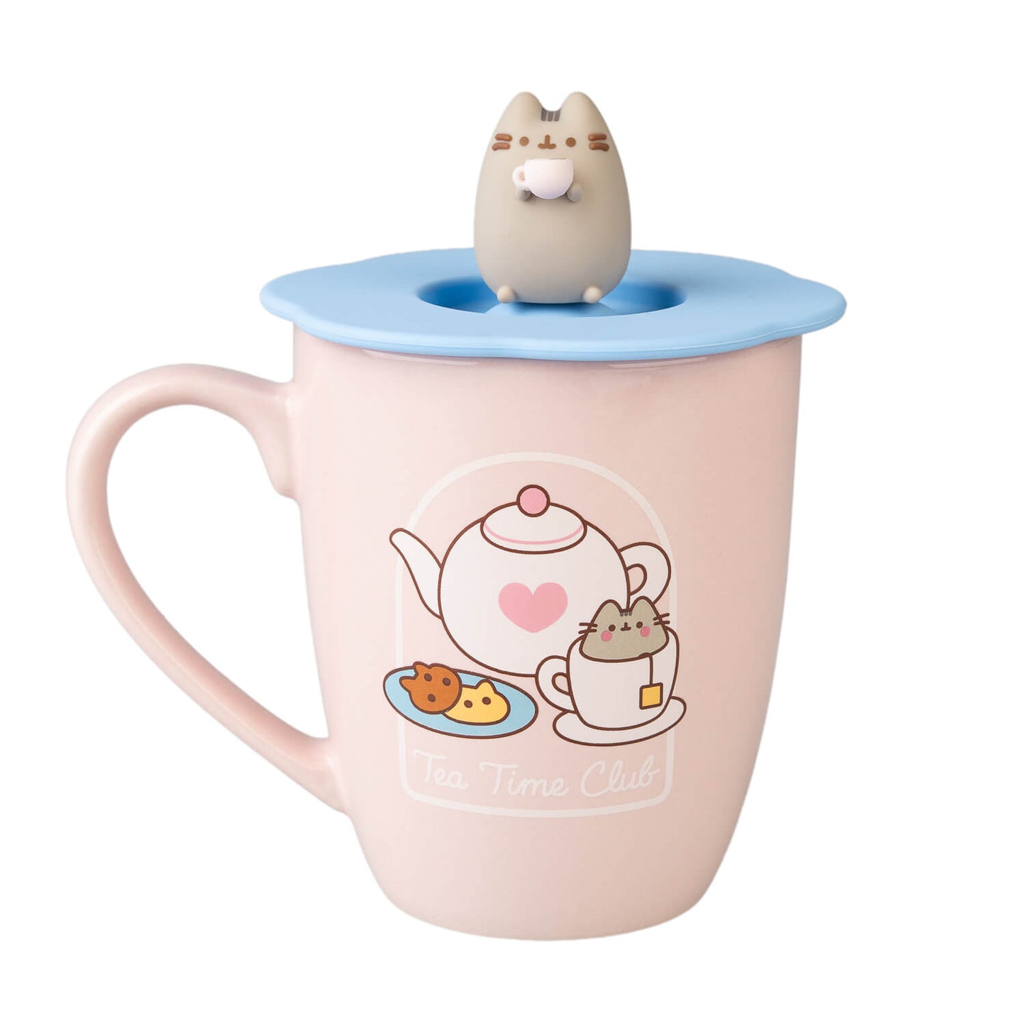 Taza Pusheen Con Tapa