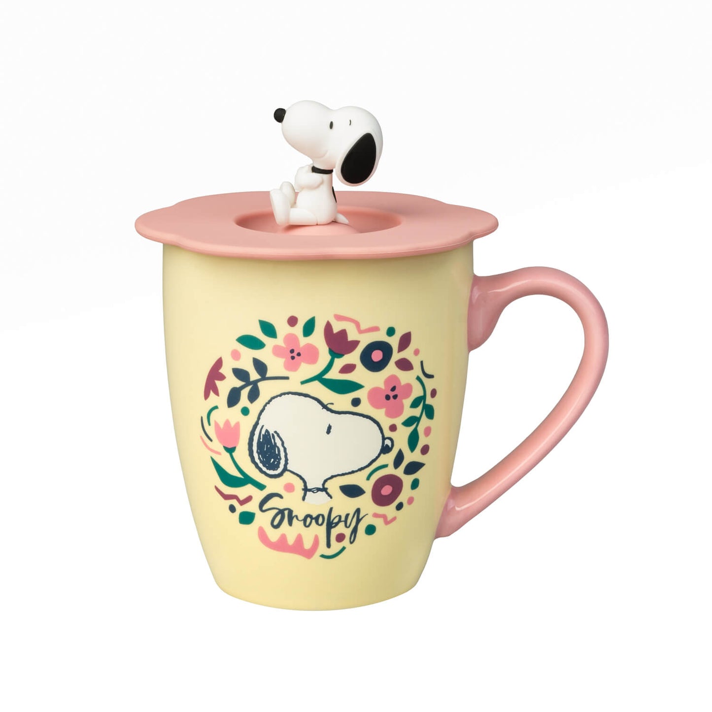 Taza Snoopy Con Tapa