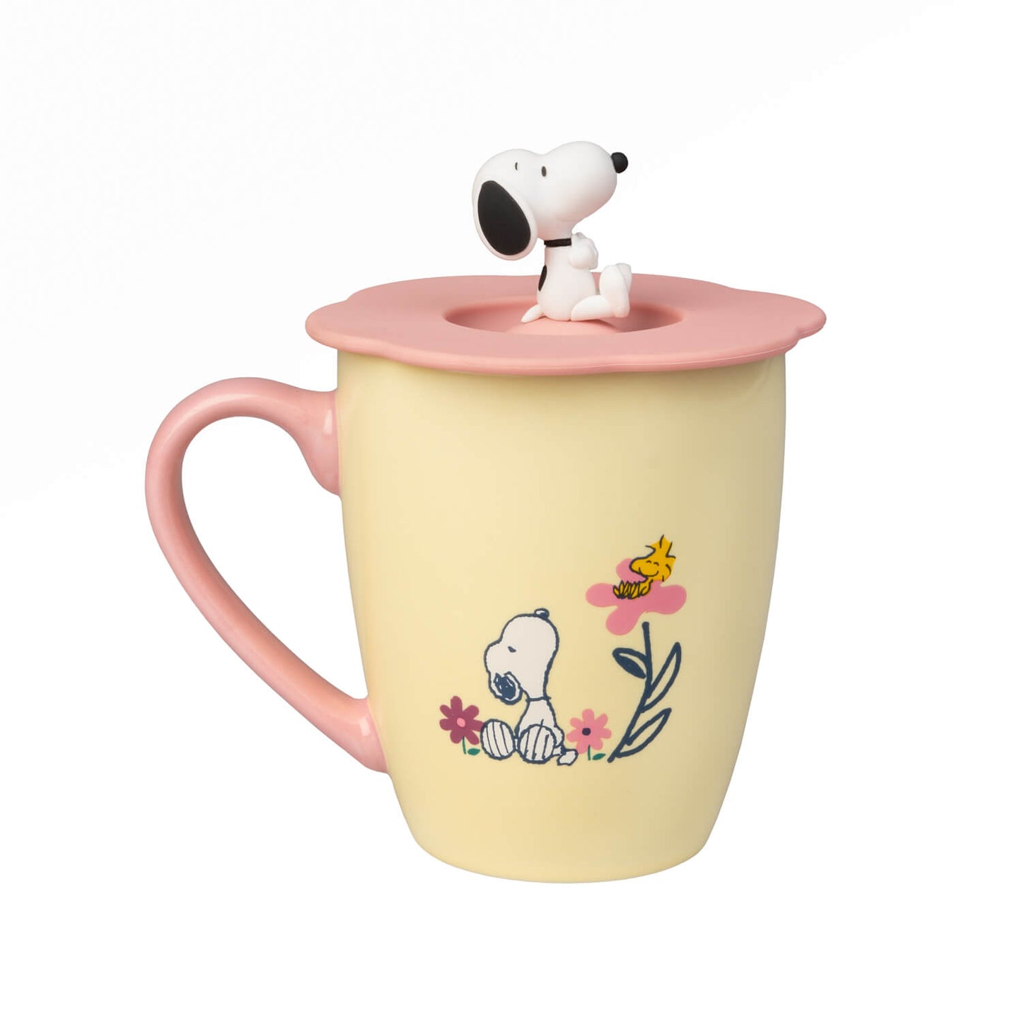 Taza Snoopy Con Tapa