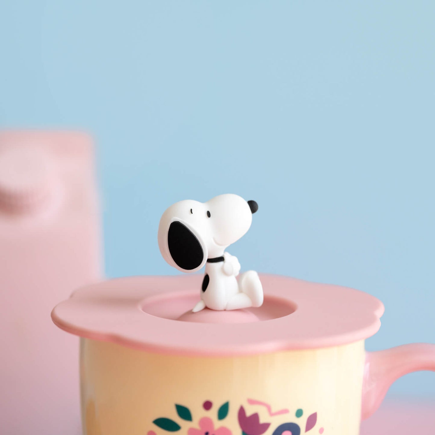 Taza Snoopy Con Tapa