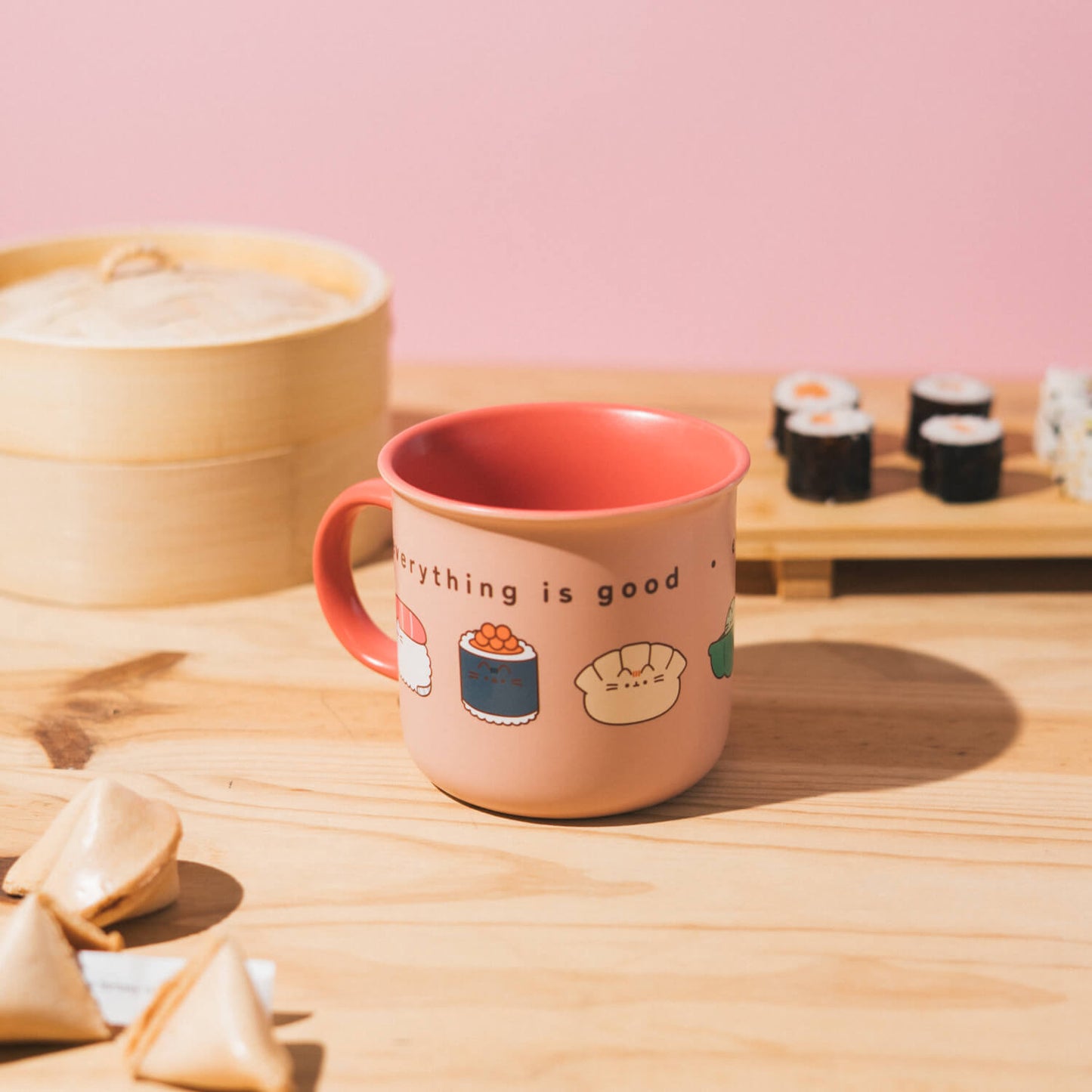 Taza Pusheen Sushi Roll