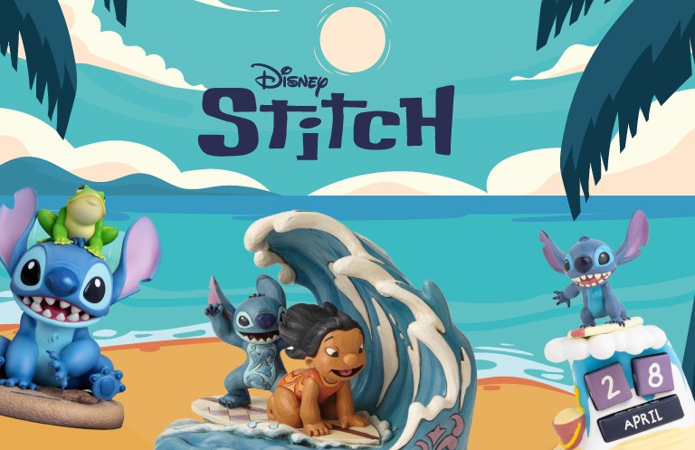 Figura Enesco Disney Lilo & Stitch Stitch Pirata