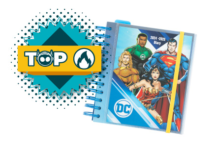 Agenda Escolar 2024/2025 DC Comics Dia Pagina 11 Meses